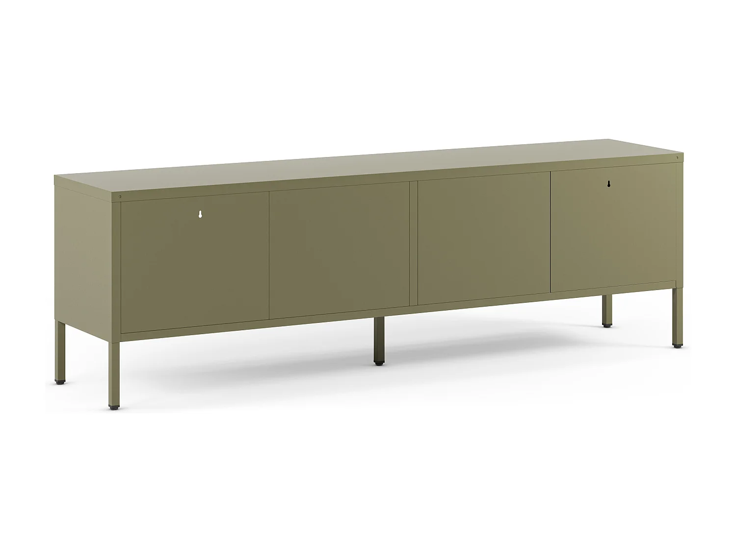 Tv-meubel Fayna - 160x35x50cm - Groen