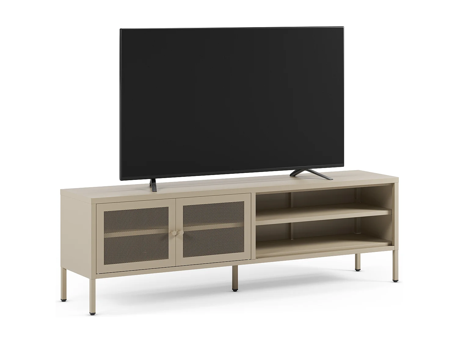 Tv-meubel Fayna - 160x35x50cm - Beige