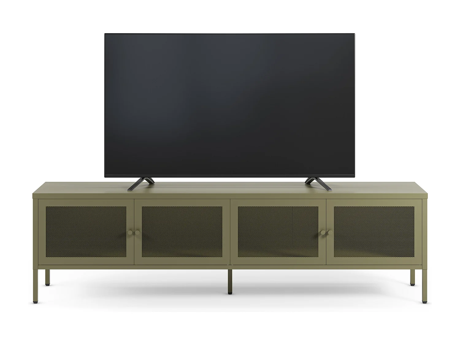 Tv-meubel Fayna - 160x35x50cm - Groen