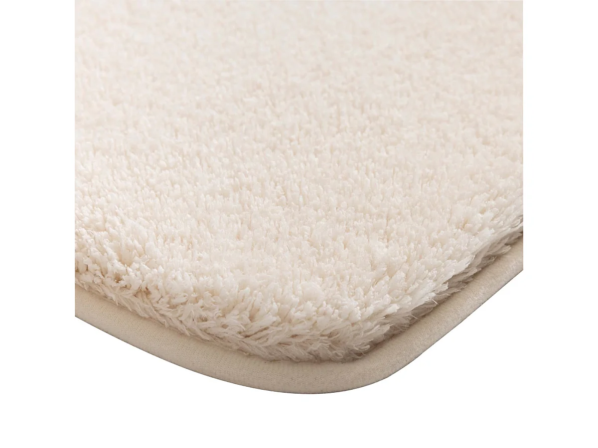 Tapis de Bain en Microfibre "Mael" 50x80cm Naturel