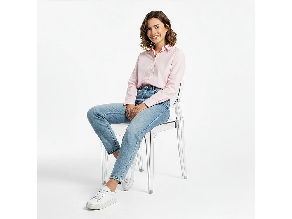 Transparenter Esszimmerstuhl - Victoria -Stil