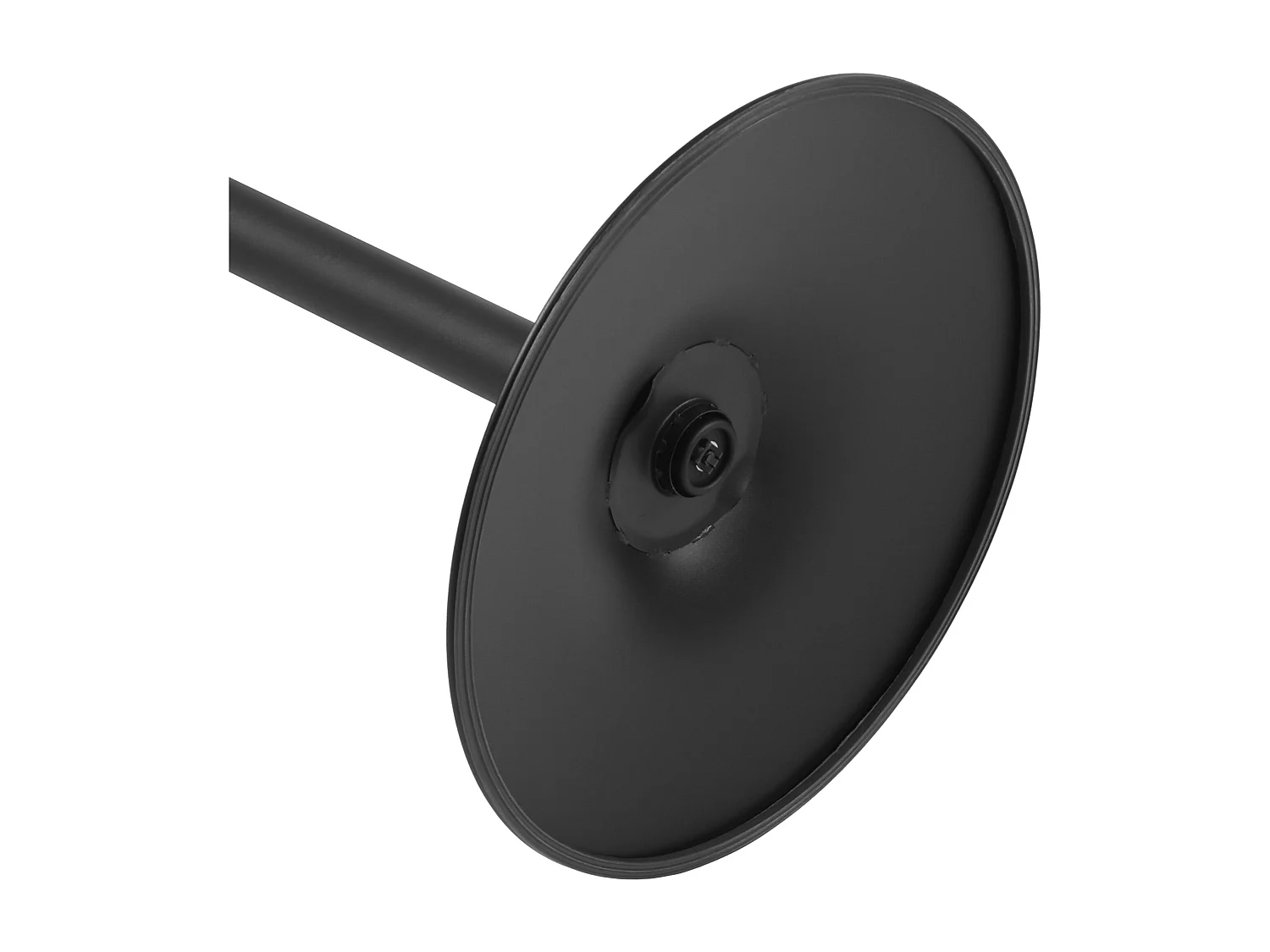 Table haute - rond Ø 52 cm - Bois - Noir / Noir - Xanten