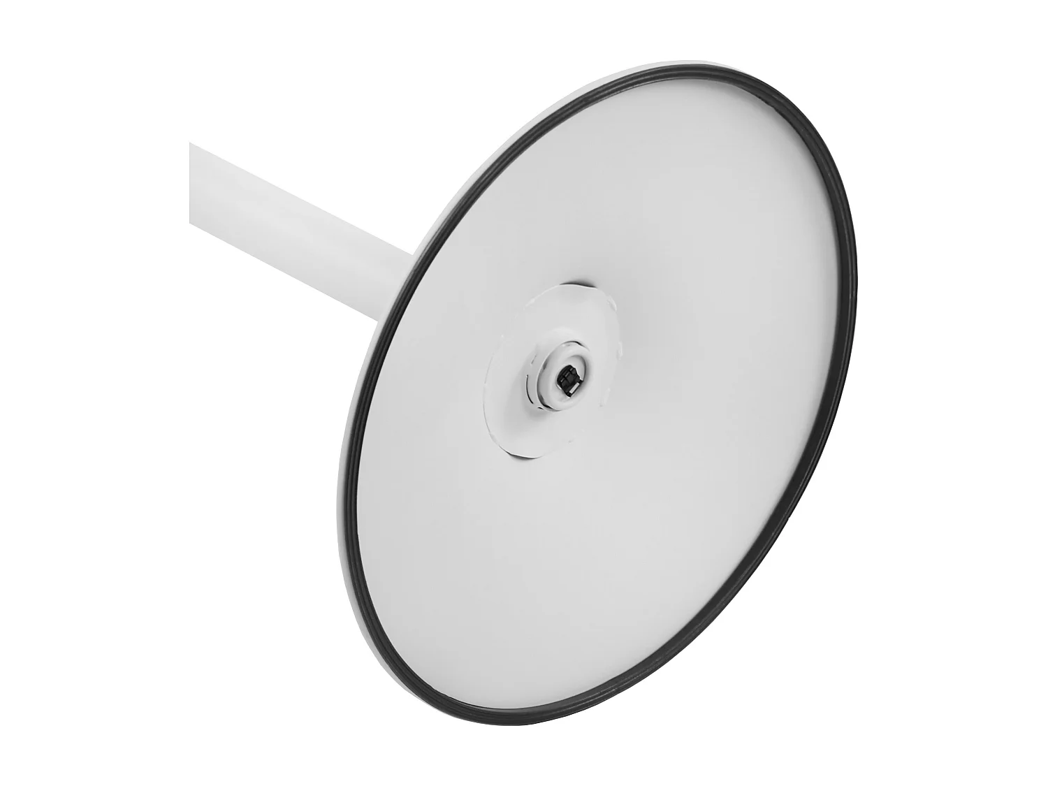 Table haute - rond Ø 52 cm - Bois - Blanc / Blanc - Xanten