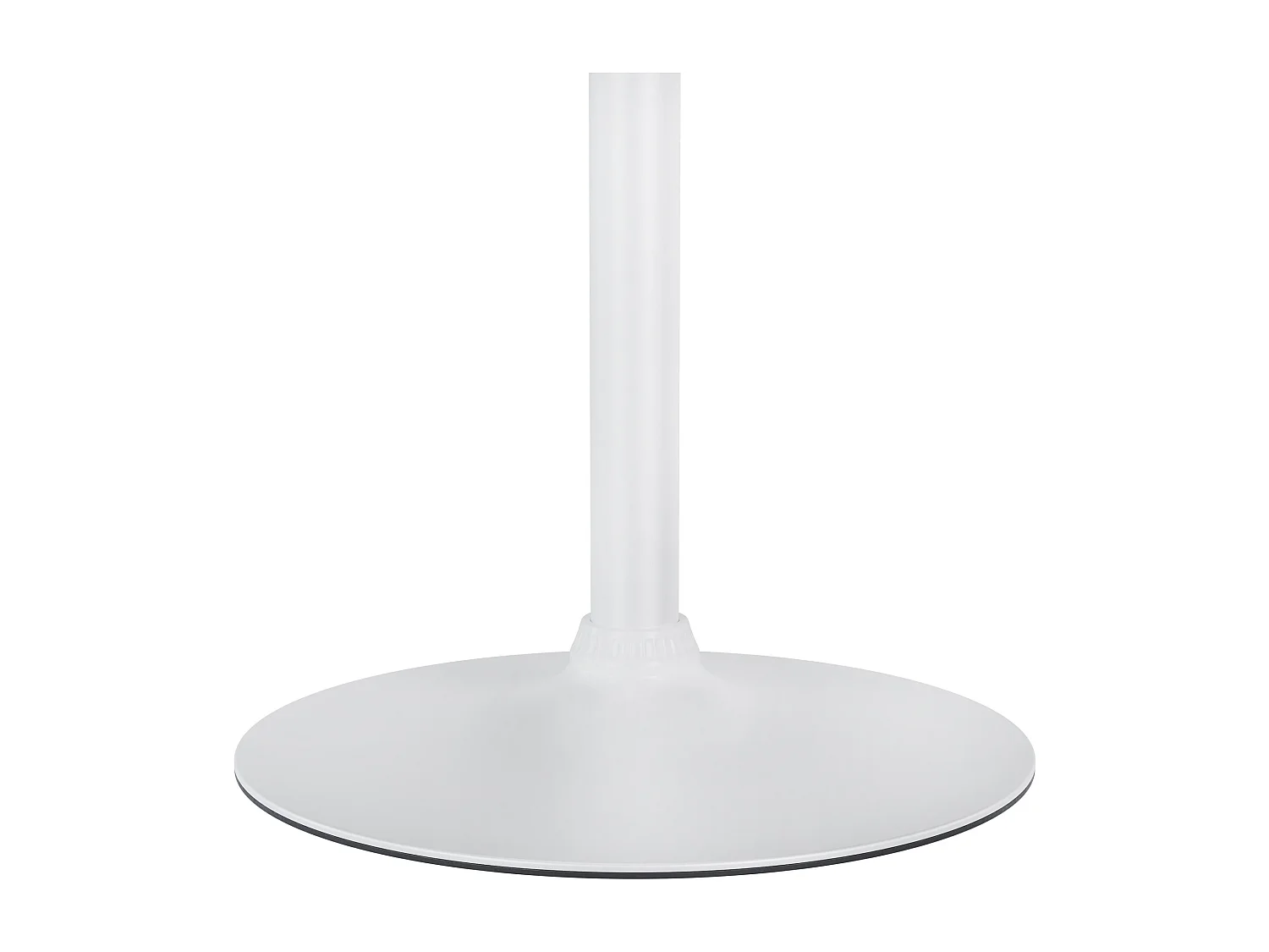 Table haute - rond Ø 52 cm - Bois - Blanc / Blanc - Xanten