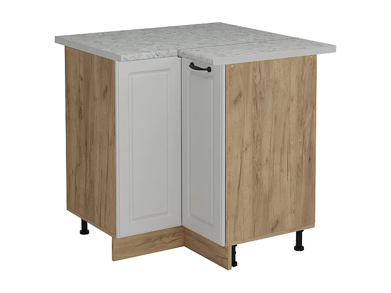 Armario de esquina blanco casa de campo 75.6x60x81.6 r-line