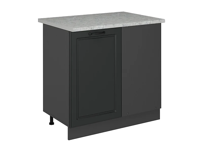 Hoekkast antraciet landhuis 86x60x81.6 r-line