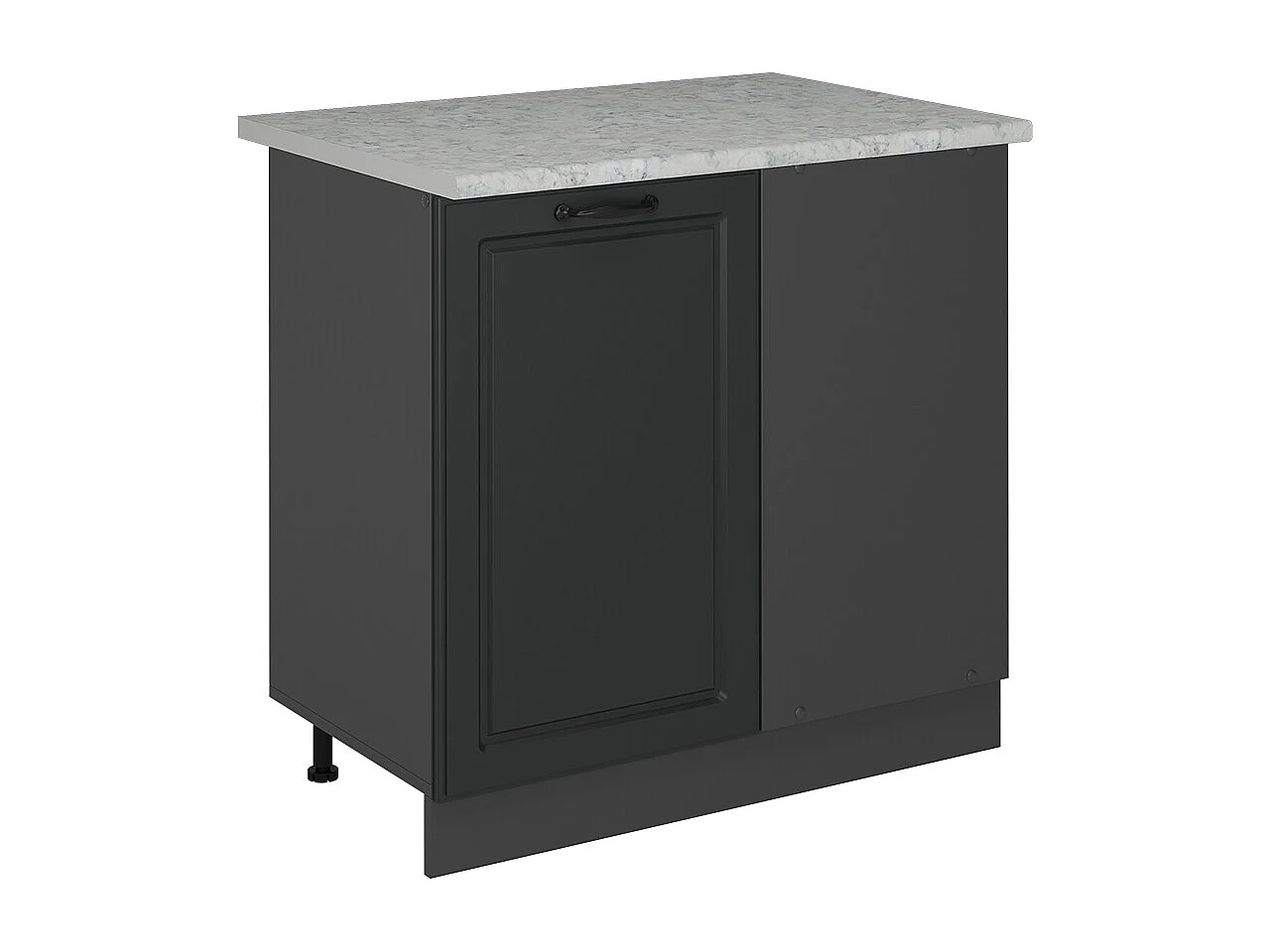 Mobile ad angolo cucina antracite casa di campagna 86x60x81.6 r-line