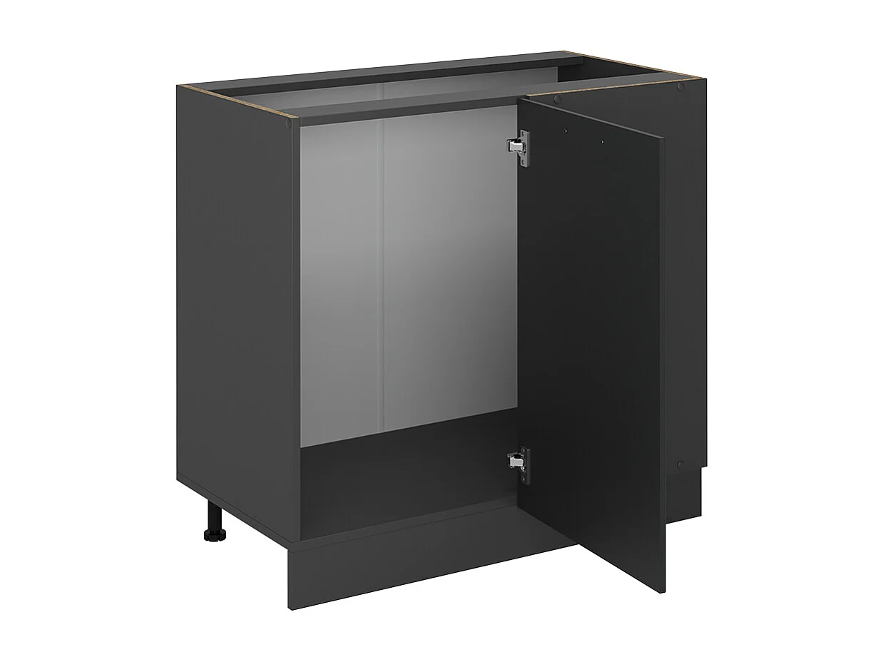 Mobile ad angolo cucina antracite casa di campagna 86x60x81.6 r-line