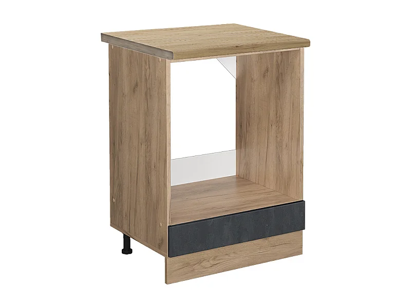 Szafka kuchenna czarny beton 60x60x81.6 r-line