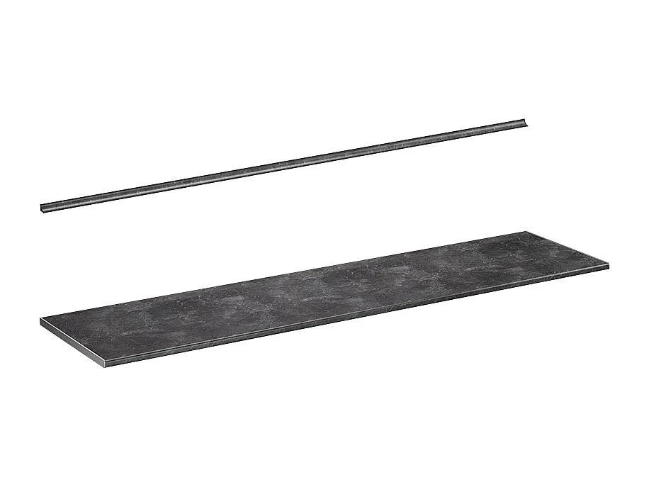 Keukenwerkblad antraciet 240x60x2.8 r-line