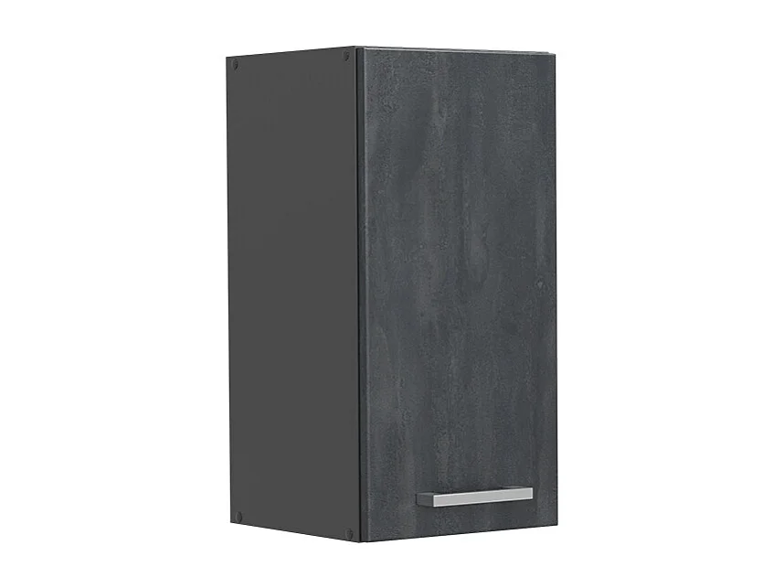 Armario colgante hormigón negro 30x31x60 r-line