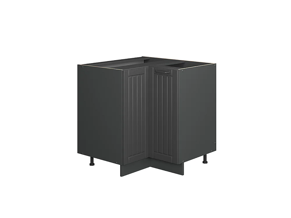 Mobile ad angolo cucina grigio scuro 80.5x60x82 fame-line