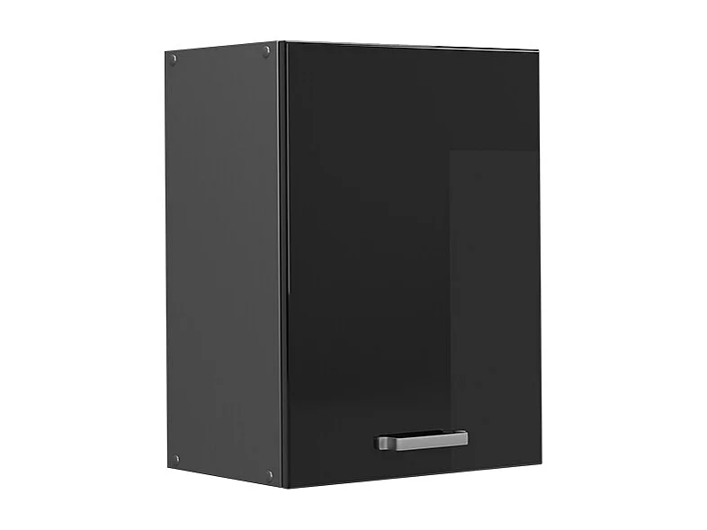 Hangkast zwart hoogglans 45x31x60 r-line