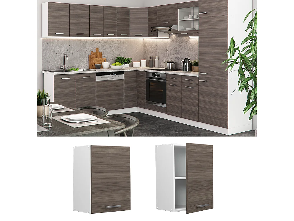 Armário de parede cinza nobre 45x31x60 r-line