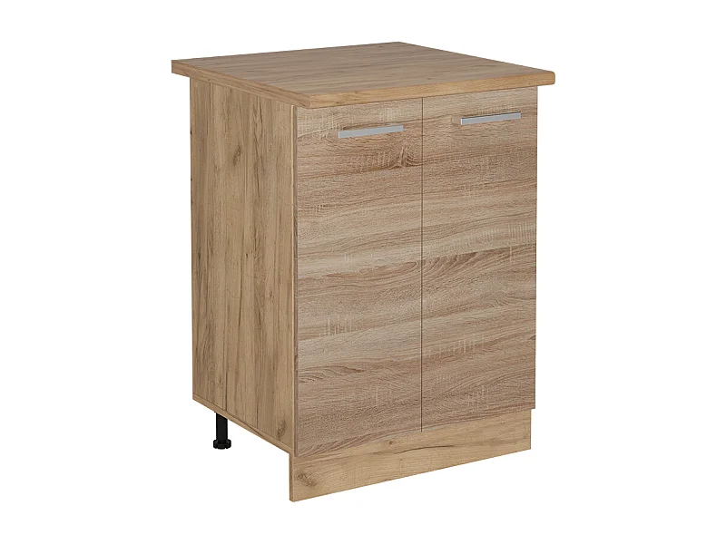 Mueble bajo de cocina sonoma 60x60x81.6 r-line