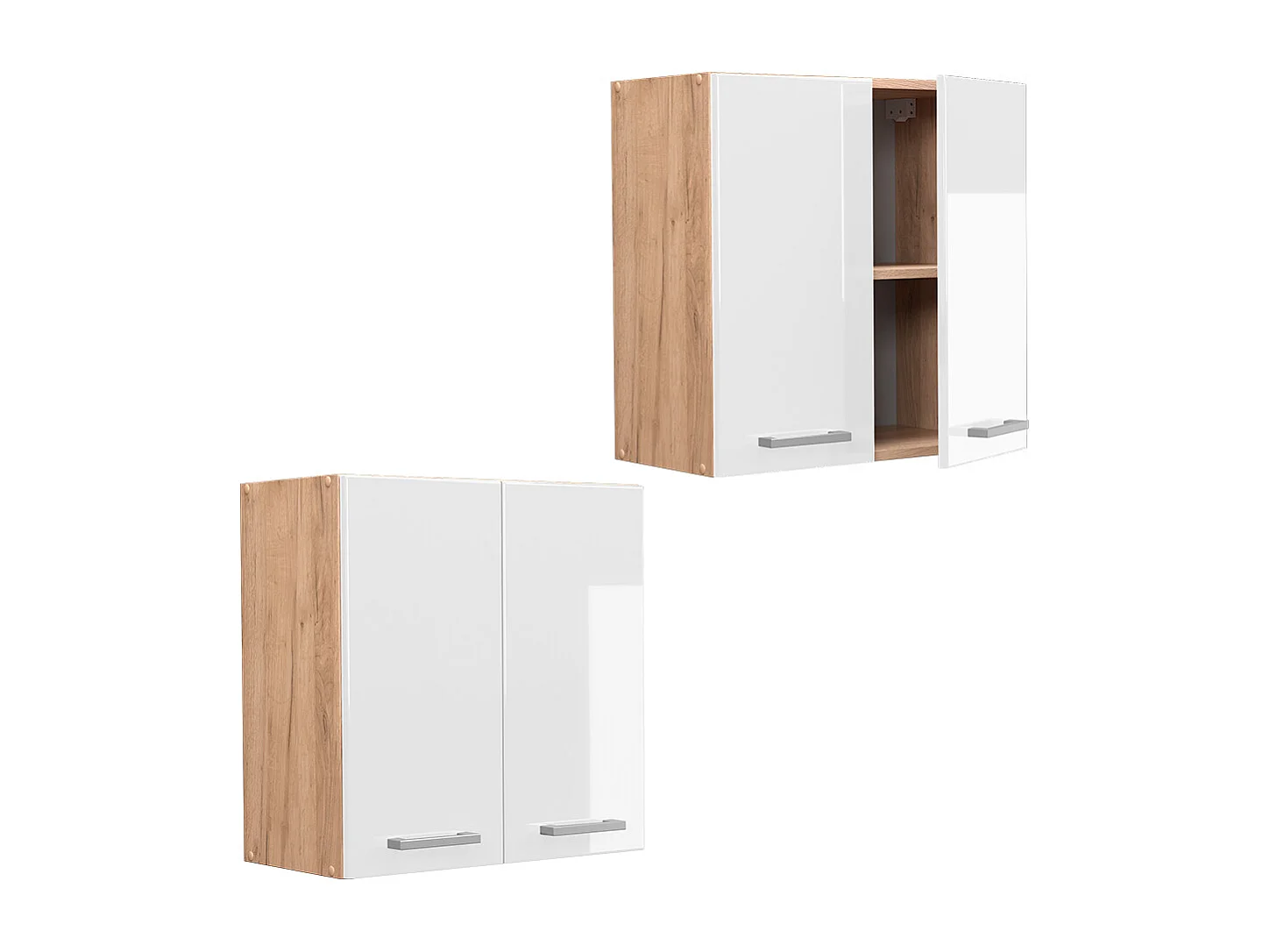 Armario colgante blanco alto brillo 60x31x60 r-line