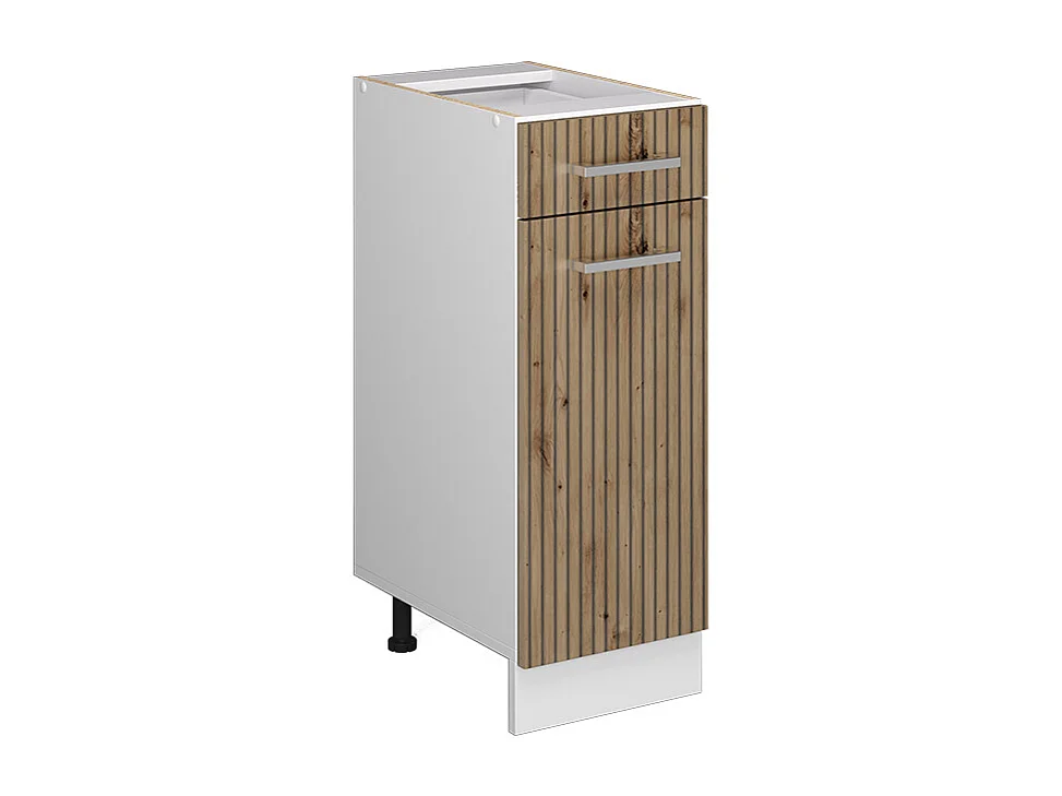 Meuble cuisine chêne artisan 30x46x81.6 r-line