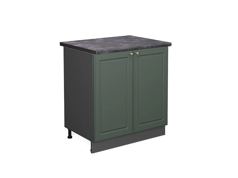 Mobile lavello cucina Verde-oro rustico 80x60x82 fame-line