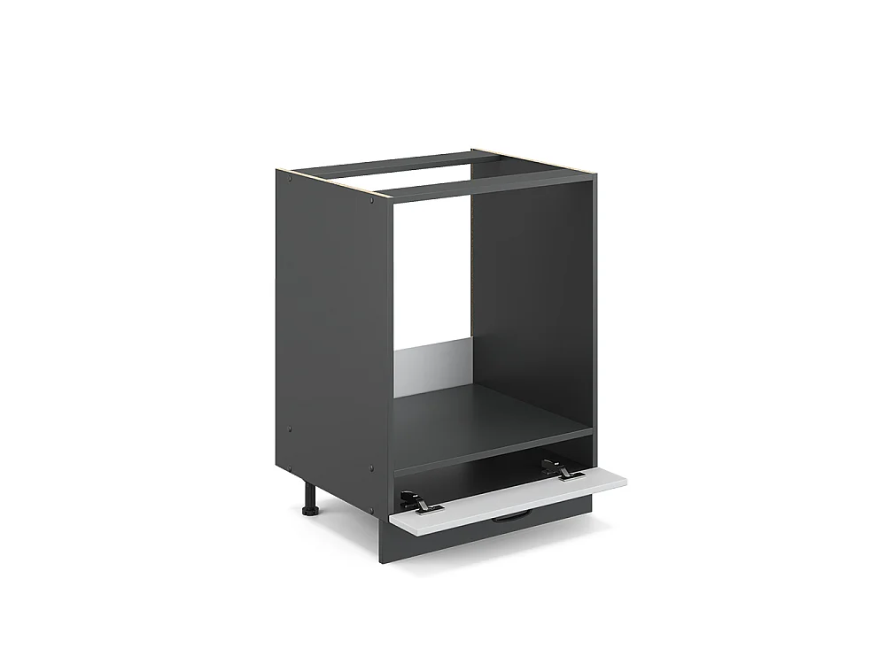 Meuble pour four blanc campagne 60x60x82 fame-line