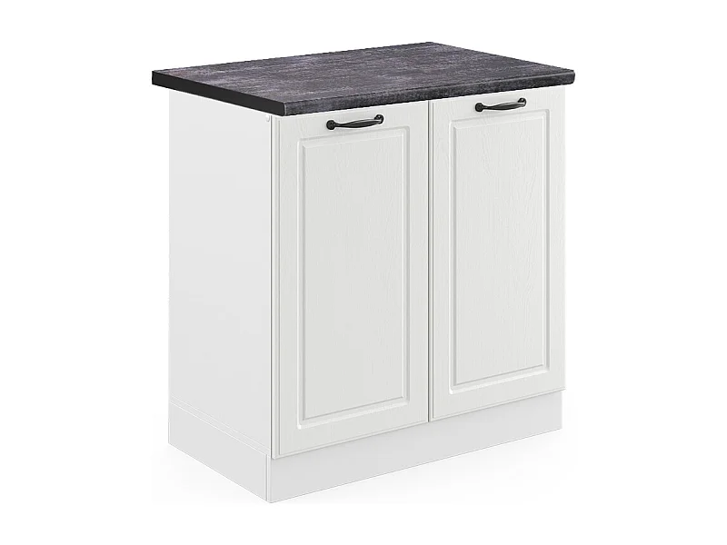 Armario bajo para fregadero blanco casa de campo 80x60x81.6 r-line