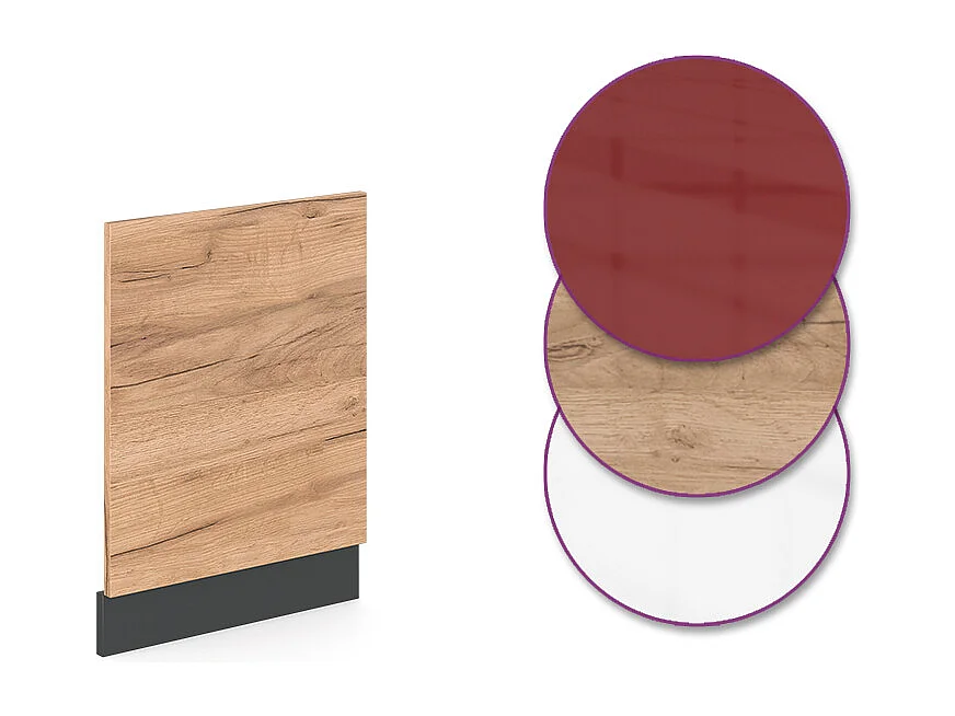 Panel frontal roble dorado 45x1.6x57.2 r-line