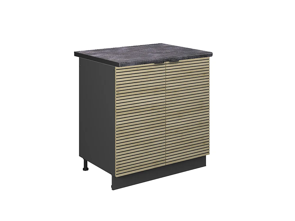 Mobile lavello cucina pannello in quercia 80x60x82 fame-line