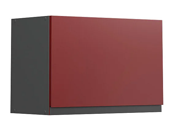 Elément haut de cuisine rouge 60x31x40 r-line