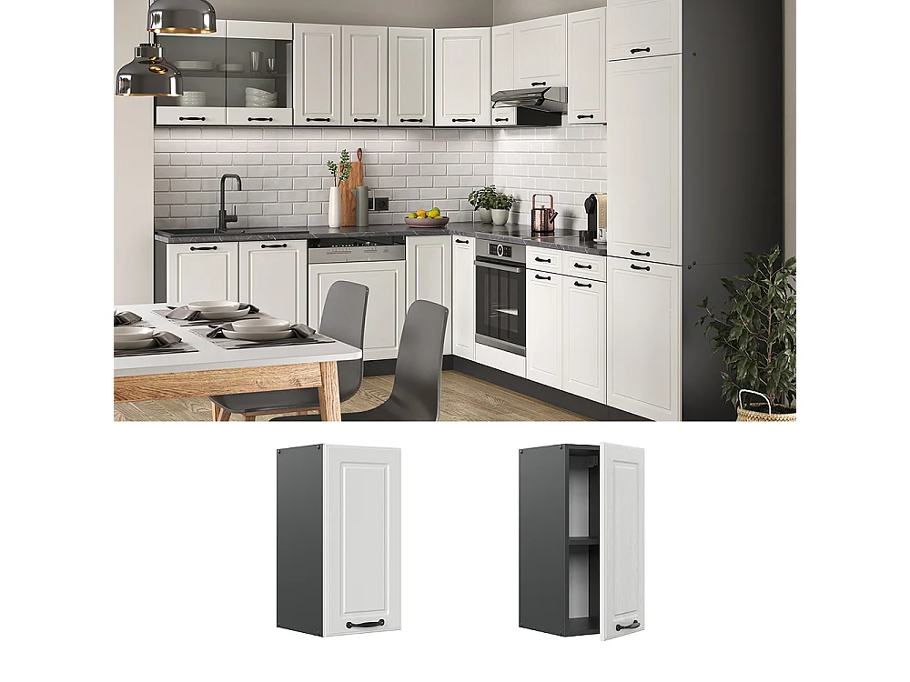 Armario colgante blanco casa de campo 30x31x60 r-line