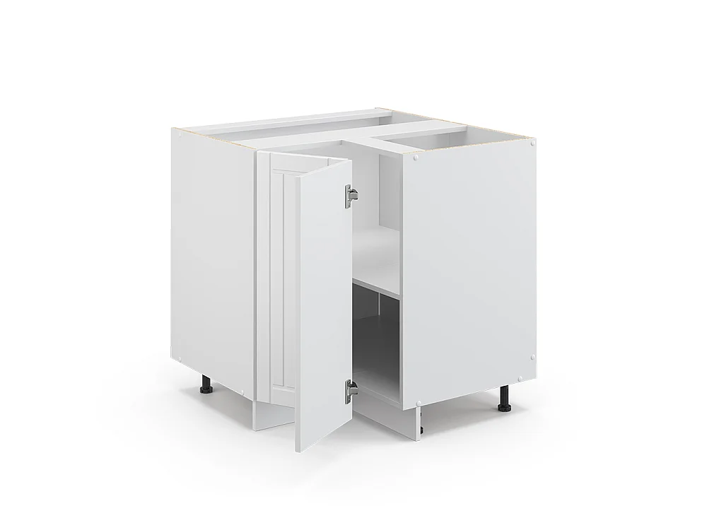 Hoekkast wit landhuis 80.5x60x82 fame-line