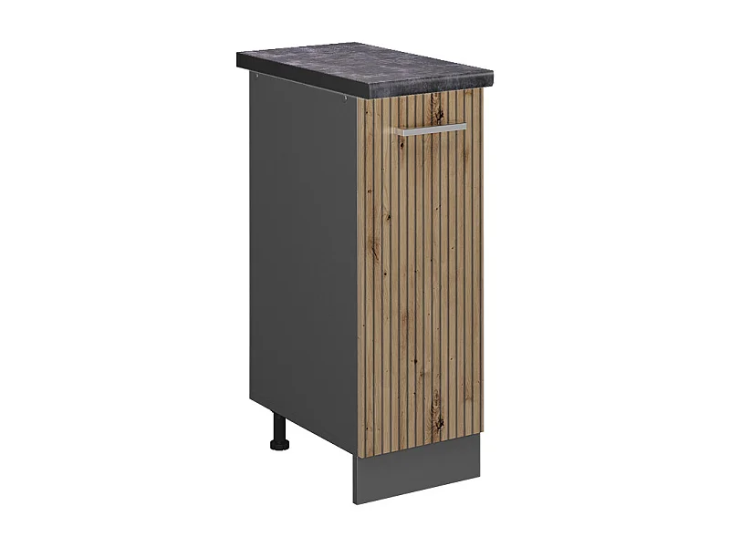 Apothekerschrank artisan-eiche 30x60x81.6 r-line