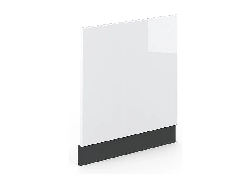 Panel frontal blanco alto brillo 60x1.6x67.4 fame-line