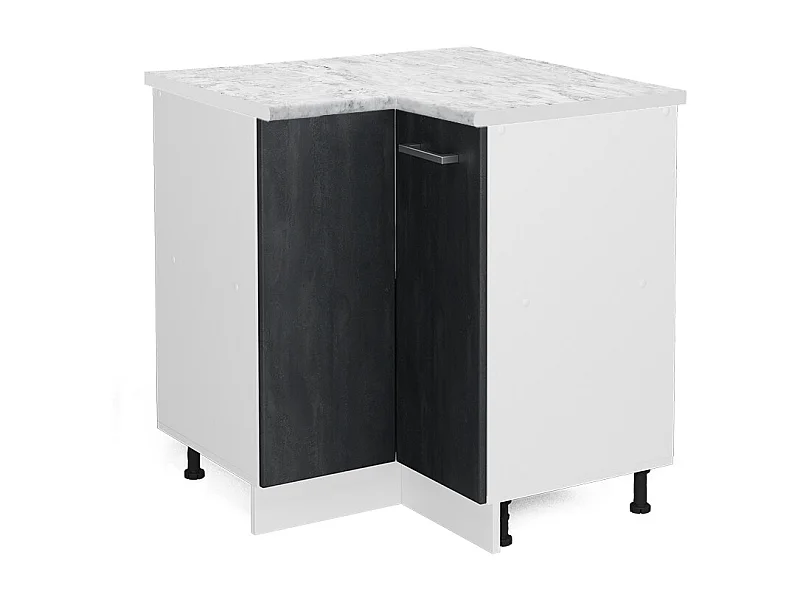 Meuble dangle béton noir 75.6x60x81.6 r-line