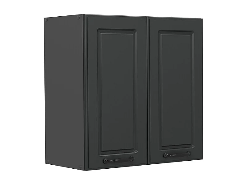 Elément haut de cuisine anthracite campagne 60x31x60 r-line