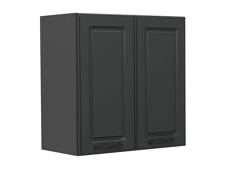 Elément haut de cuisine anthracite campagne 60x31x60 r-line