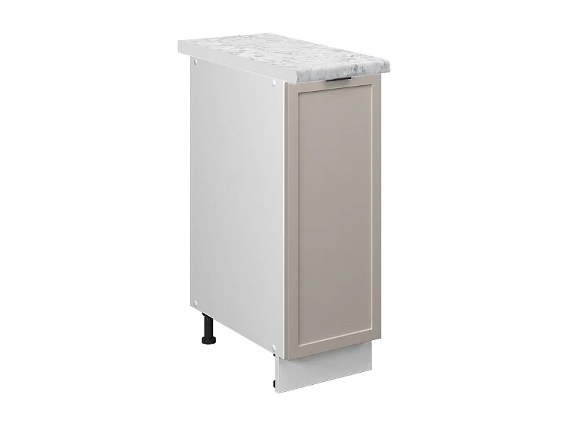 Meuble de cuisine grisbeige 30x60x82 fame-line