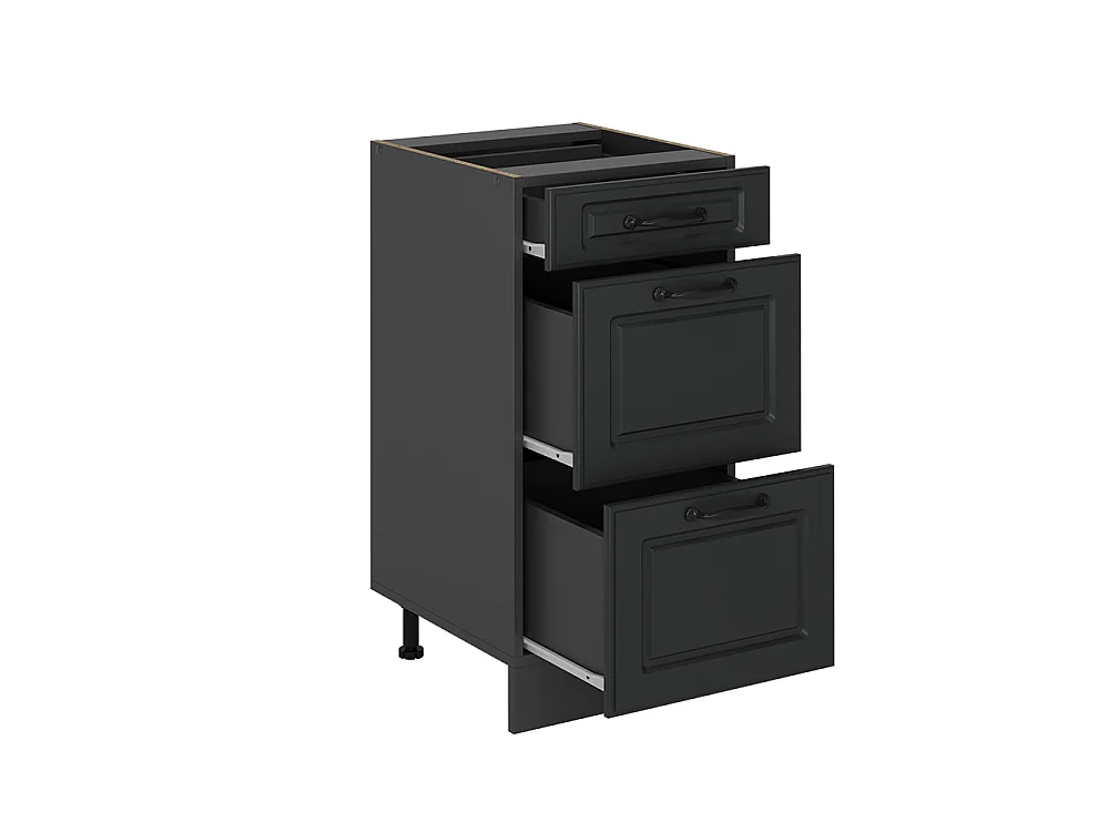 Kitchen base cabinet anthracite shaker style40x46x81.6 r-line