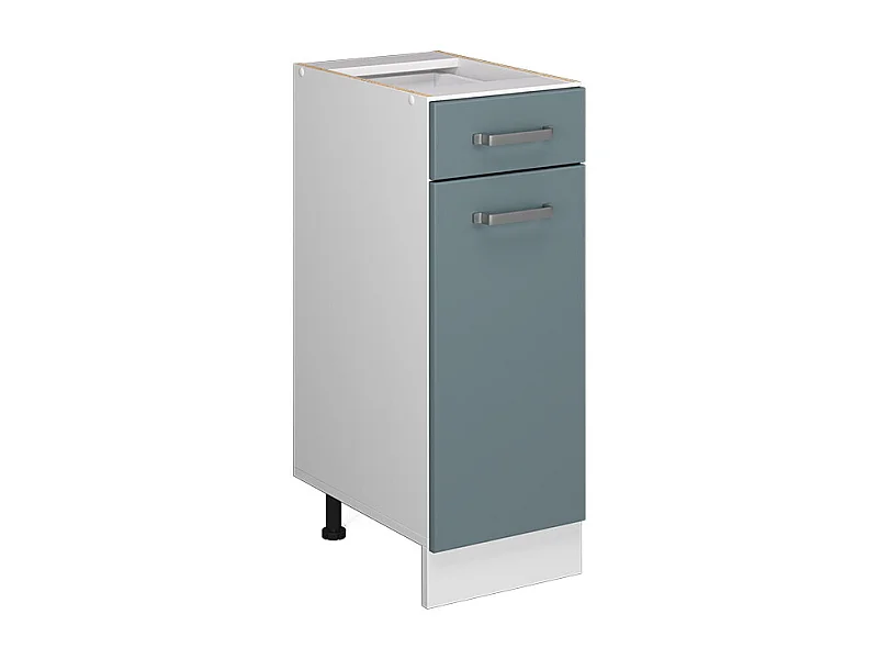 Mueble bajo de cocina gris azulado 30x46x81.6 r-line