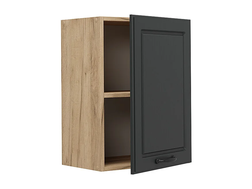 Elément haut de cuisine anthracite campagne 45x31x60 r-line
