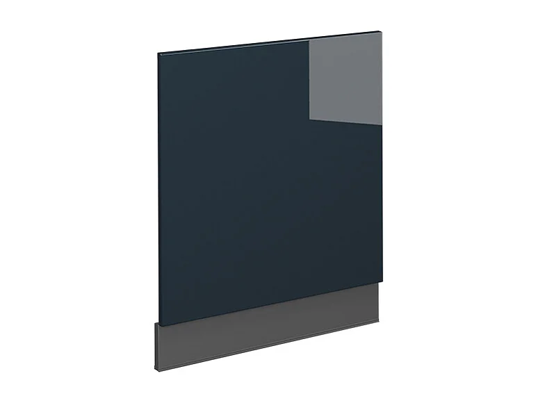 Panel frontal azul oscuro alto brillo 60x1.6x67.4 fame-line
