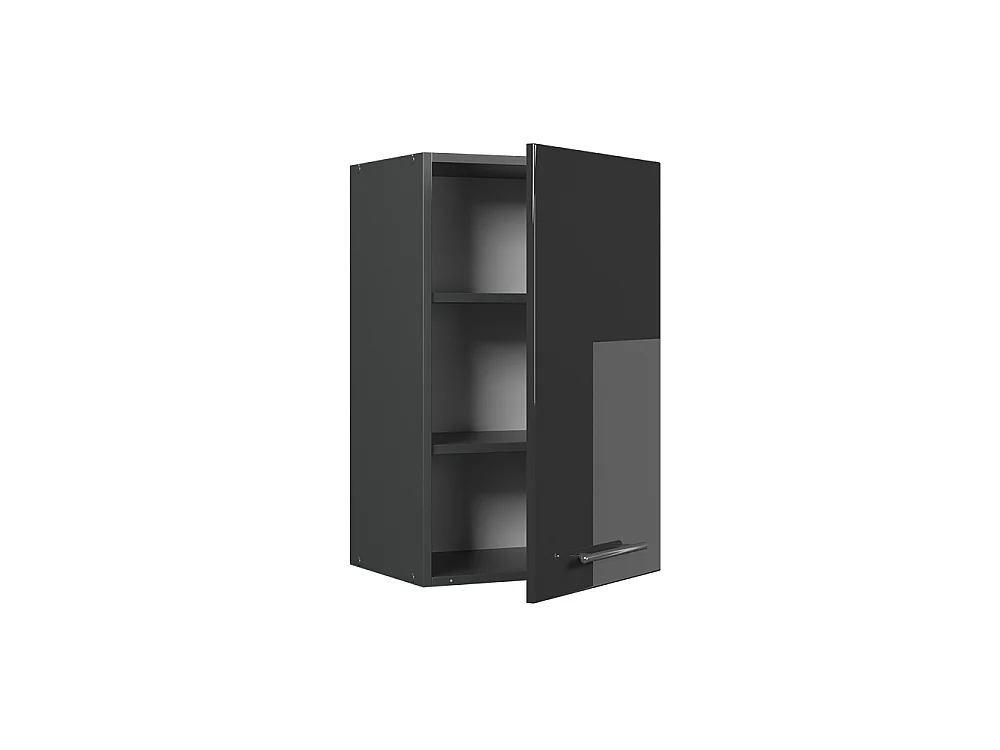 Wall cabinet anthracite high gloss 45x34.1x72 fame-line