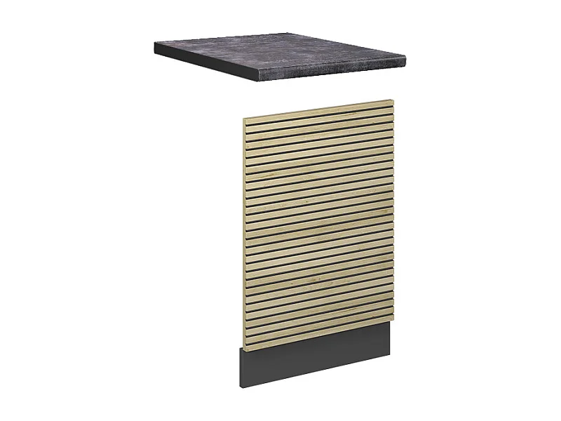 Panel frontal panel de roble 45x1.6x67.4 fame-line