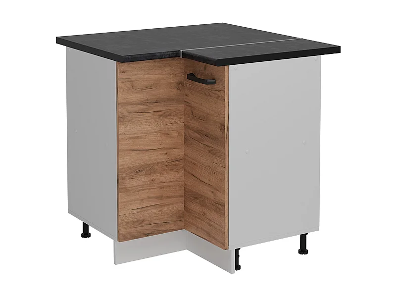 Meuble dangle chêne de force doré 75.6x60x81.6 r-line