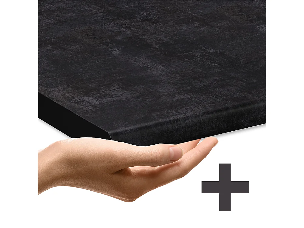 Mobiletto base per cucina calcestruzzo 60x60x81.6 r-line