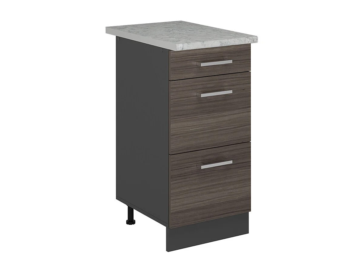 Mueble bajo de cocina gris noble 40x60x81.6 r-line
