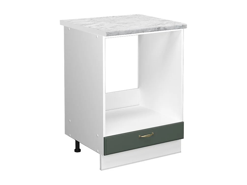 Meuble pour four vert or campagne 60x60x82 fame-line