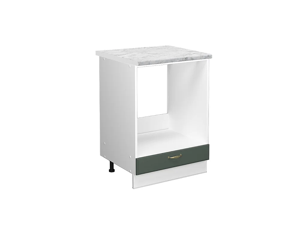 Meuble pour four vert or campagne 60x60x82 fame-line