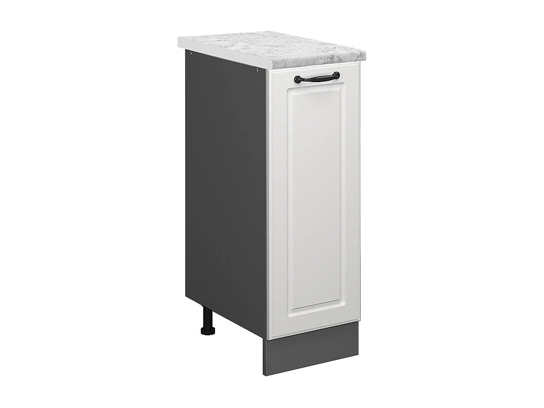 Meuble de cuisine blanc campagne 30x60x81.6 r-line