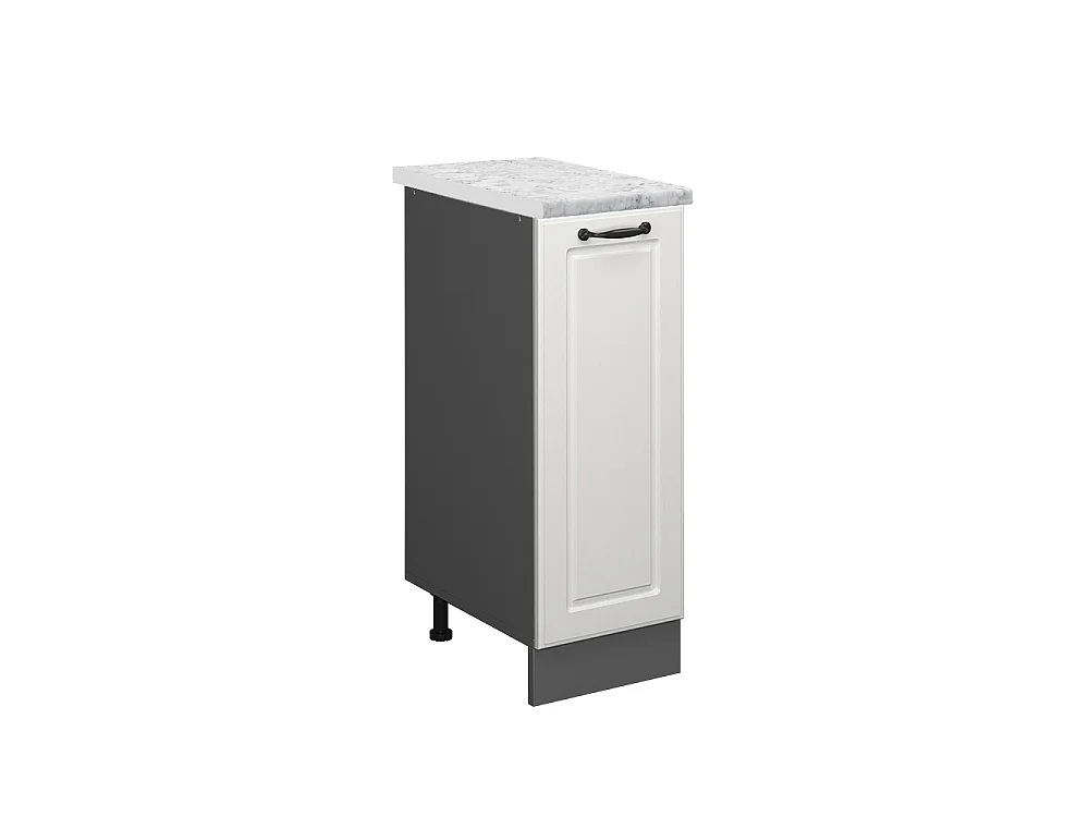 Meuble de cuisine blanc campagne 30x60x81.6 r-line