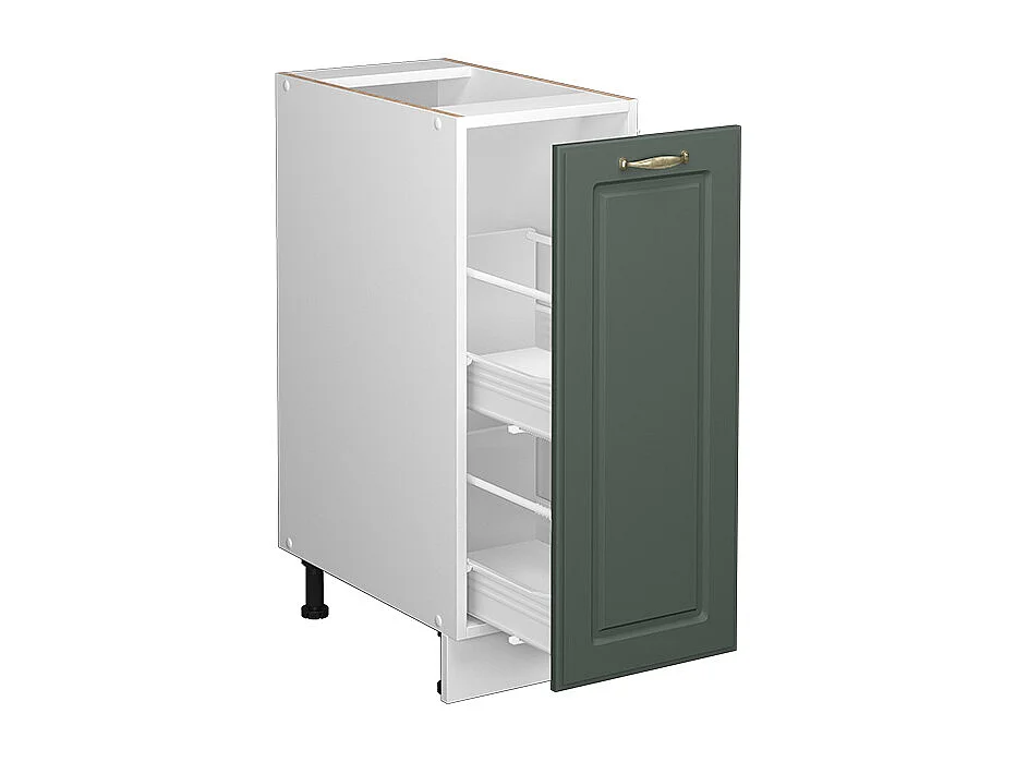 Armadio cucina dispensa alto verde-oro country house 30x51.6x82 fame-line