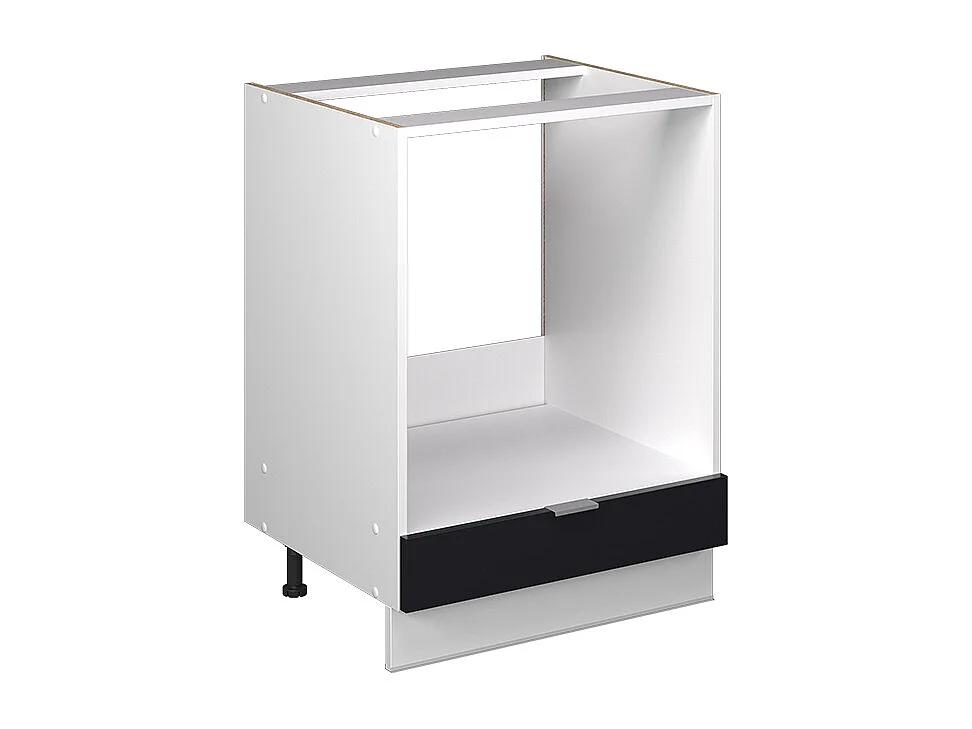 Armario para horno empotrado rayas negras 60x51.6x82 fame-line